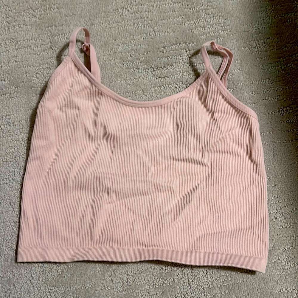 Cute pink summer crop top